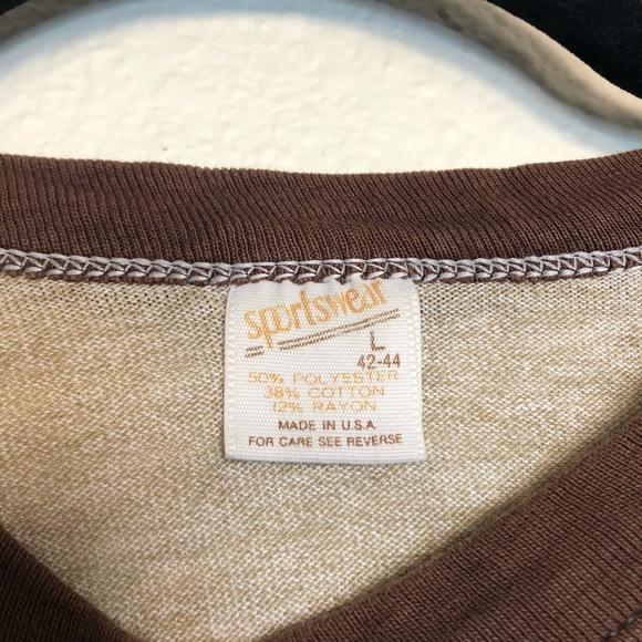 1970's Rocky Branch Marina Arkansas Ringer Tee - Picture 4 of 7